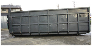 ステンレス水密式下開25㎥コンテナ